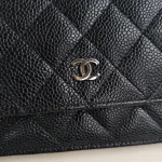 Chanel, Chanel Woc, , Navy blue, Very Very  Good - Image 5