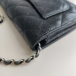 Chanel, Chanel Woc, , Navy blue, Very Very  Good - Image 13