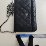 Chanel, Chanel Woc, , Navy blue, Very Very  Good - Image 29