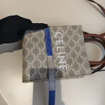 Celine, Mini Vertical Cabas Bag, Mini, White, Very Good - Image 34