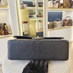 Chanel, Chanel Classic Flap, Jumbo, Black, Very Very  Good - Image 5