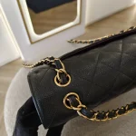 Chanel, Chanel Classic Flap, Jumbo, Black, Very Very  Good - Image 11