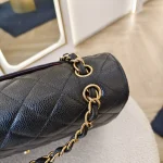 Chanel, Chanel Classic Flap, Jumbo, Black, Very Very  Good - Image 12