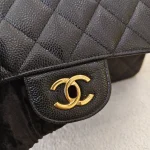 Chanel, Chanel Classic Flap, Jumbo, Black, Very Very  Good - Image 14