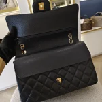 Chanel, Chanel Classic Flap, Jumbo, Black, Very Very  Good - Image 15