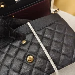 Chanel, Chanel Classic Flap, Jumbo, Black, Very Very  Good - Image 20