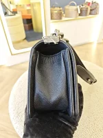 Chanel, Boy 8,  8", Black, Very Very  Good - Image 16