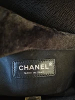 Chanel, Boy 8,  8", Black, Very Very  Good - Image 28