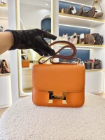 Hermes, Constance, 18, Orange, Very Very  Good - Image 4