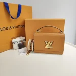 Louis Vuitton, Twist, MM, Brown, Like New - Image 2
