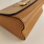 Louis Vuitton, Twist, MM, Brown, Like New - Image 13