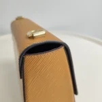 Louis Vuitton, Twist, MM, Brown, Like New - Image 33