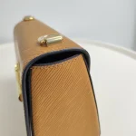 Louis Vuitton, Twist, MM, Brown, Like New - Image 34