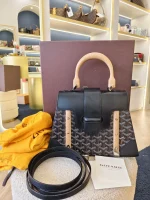 Goyard, Saigon Structured, PM, Black, Very Very  Good - Image 2