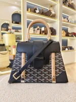 Goyard, Saigon Structured, PM, Black, Very Very  Good - Image 4