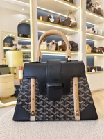 Goyard, Saigon Structured, PM, Black, Very Very  Good - Image 5