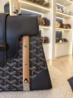 Goyard, Saigon Structured, PM, Black, Very Very  Good - Image 9