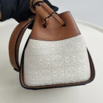Loewe, Hammock Anagram, Mini, Cream, Like New - Image 5