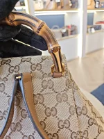 Gucci, Bamboo Backpack, Mini, Brown, Like New - Image 15