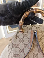 Gucci, Bamboo Backpack, Mini, Brown, Like New - Image 16