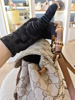 Gucci, Bamboo Backpack, Mini, Brown, Like New - Image 17