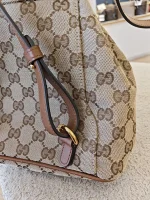 Gucci, Bamboo Backpack, Mini, Brown, Like New - Image 19