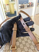 Gucci, Bamboo Backpack, Mini, Brown, Like New - Image 21