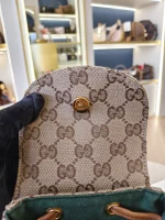 Gucci, Bamboo Backpack, Mini, Brown, Like New - Image 31