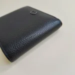 Dior, CD Icon Bi-Fold Wallet , , Black, Very Good - Image 8