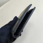 Dior, CD Icon Bi-Fold Wallet , , Black, Very Good - Image 10