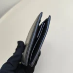 Dior, CD Icon Bi-Fold Wallet , , Black, Very Good - Image 12