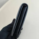 Dior, CD Icon Bi-Fold Wallet , , Black, Very Good - Image 13