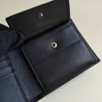Dior, CD Icon Bi-Fold Wallet , , Black, Very Good - Image 23