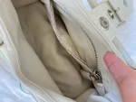 Prada, Moon Padded Nappa-Leather Bag, Small, White, Very Very Like New - Image 16