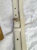 Prada, Moon Padded Nappa-Leather Bag, Small, White, Very Very Like New - Image 3