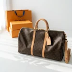Louis Vuitton, Keepall Bandouliere 50, 50, Brown, Very Very  Good