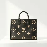 Louis Vuitton, OnTheGo MM, MM, Black, Very Very  Good