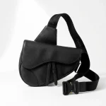 Dior, Men Saddle Bag, Medium, Black, Like New