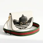 Gucci, Adidas x Gucci Horsebit 1955, Mini, White, Very Very  Good
