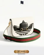 Gucci, Adidas x Gucci Horsebit 1955, Mini, White, Very Very  Good