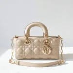 Dior, Lady D-Joy Bag, Small, Beige, Very Very  Good