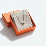 Hermes, Mini Pop H Pendant, Mini, Brown, Like New