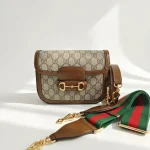 Gucci, Horsebit 1955 Mini Bag, Mini, Beige, Like New