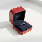 Cartier, Love Ring, 60, White Gold, Very Good