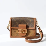 Louis Vuitton, Dauphine, Mini, Brown, Like New