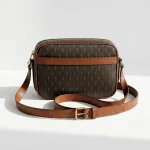 YSL, Monogramme Camera Bag, , Brown, Very Very  Good