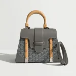 Goyard, Saigon PM Top-Handle Bag, PM, Gray, Like New