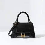 Balenciaga, Hourglass Bag, Small, Black, Very Very  Good