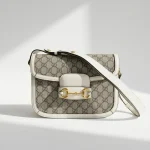 Gucci, Horsebit 1955 Shoulder Bag, , Brown, Like New