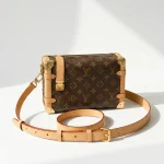 Louis Vuitton, Side Trunk, MM, Brown, Very Very  Good
